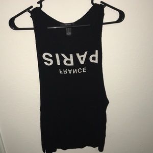 Upside down Paris France top